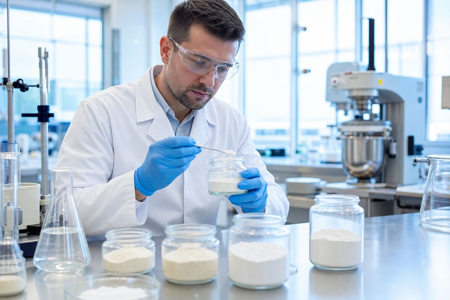Rawplex quality control laboratory